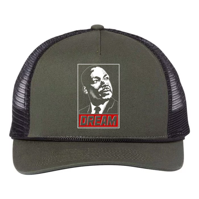 Martin Luther King Dream Retro Rope Trucker Hat Cap