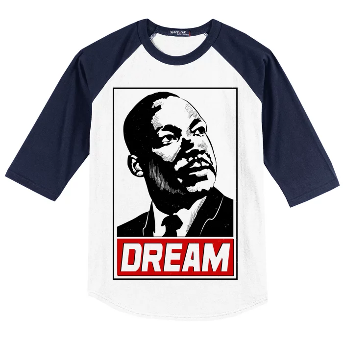 Martin Luther King Dream Baseball Sleeve Shirt