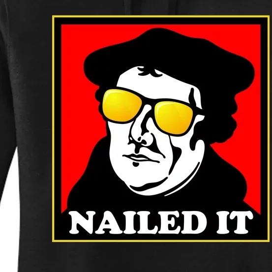 Martin Luther Nailed It Shades Women's Pullover Hoodie