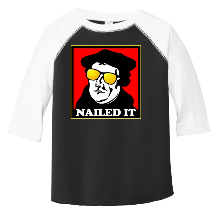 Martin Luther Nailed It Shades Toddler Fine Jersey T-Shirt