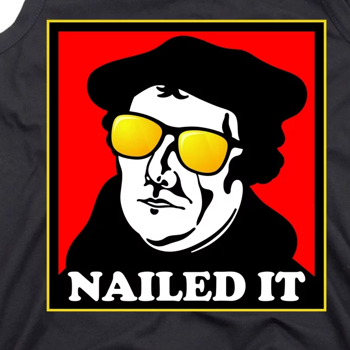 Martin Luther Nailed It Shades Tank Top