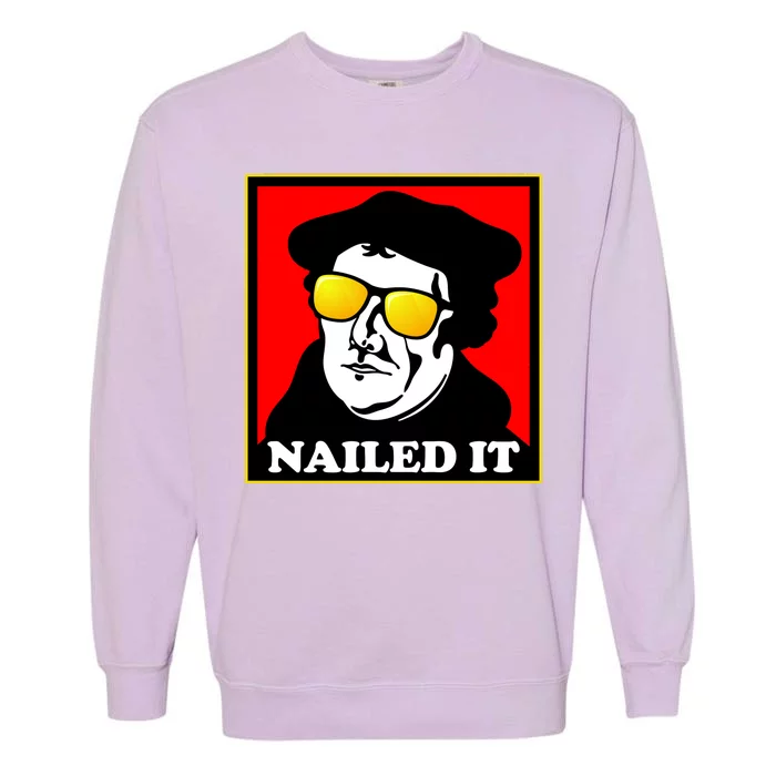 Martin Luther Nailed It Shades Garment-Dyed Sweatshirt