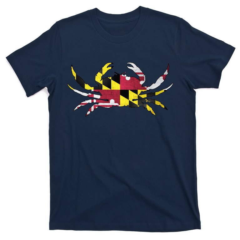 Maryland Flag Crab T-Shirt