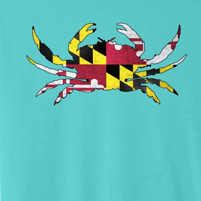 Maryland Flag Crab ChromaSoft Performance T-Shirt