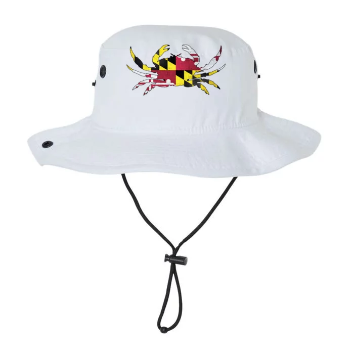 Maryland Flag Crab Legacy Cool Fit Booney Bucket Hat