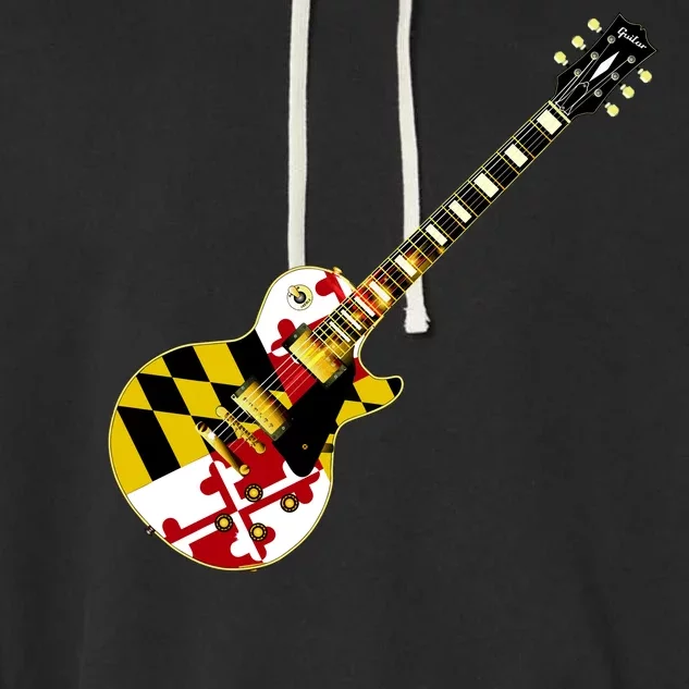 Maryland Guitar Garment-Dyed Fleece Hoodie