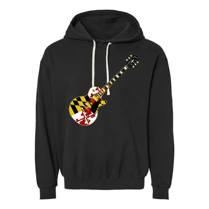 Maryland Guitar Garment-Dyed Fleece Hoodie