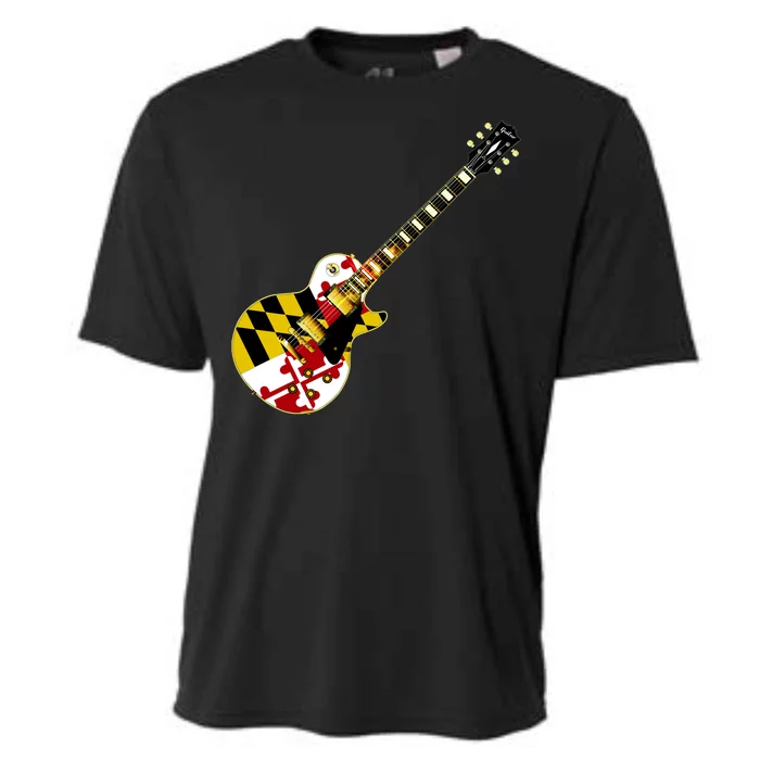 Maryland Guitar Cooling Performance Crew T-Shirt