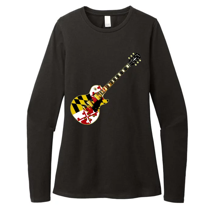 Maryland Guitar Womens CVC Long Sleeve Shirt