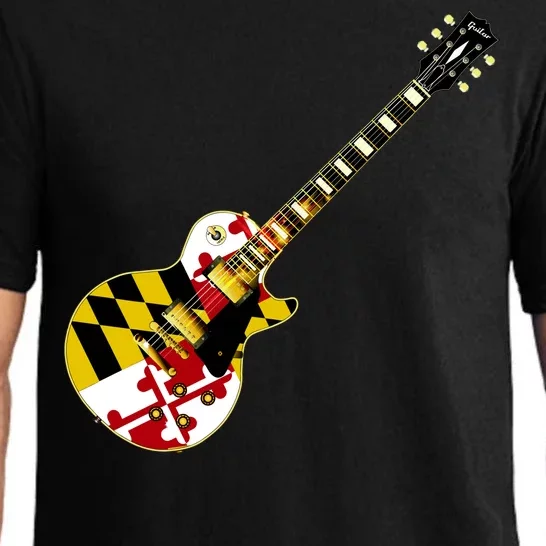 Maryland Guitar Pajama Set