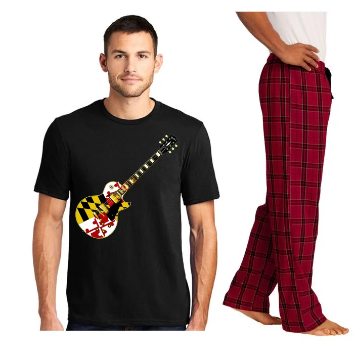 Maryland Guitar Pajama Set