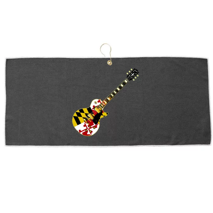 Maryland Guitar Large Microfiber Waffle Golf Towel