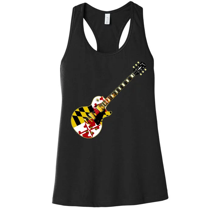 Maryland Guitar Women's Racerback Tank