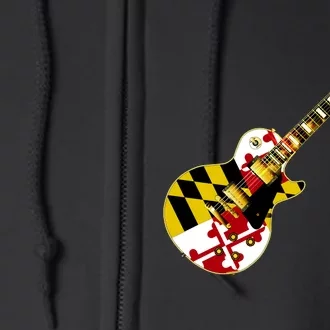 Maryland Guitar Full Zip Hoodie