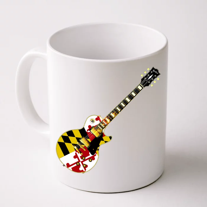 Maryland Guitar Front & Back Coffee Mug