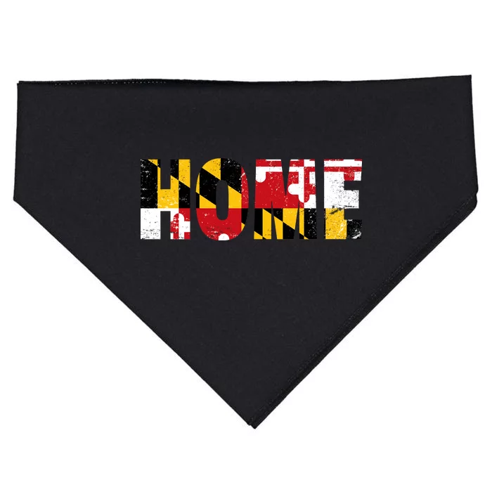 Maryland Is Home USA-Made Doggie Bandana