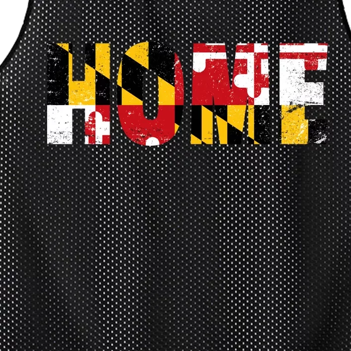 Maryland Is Home Mesh Reversible Basketball Jersey Tank