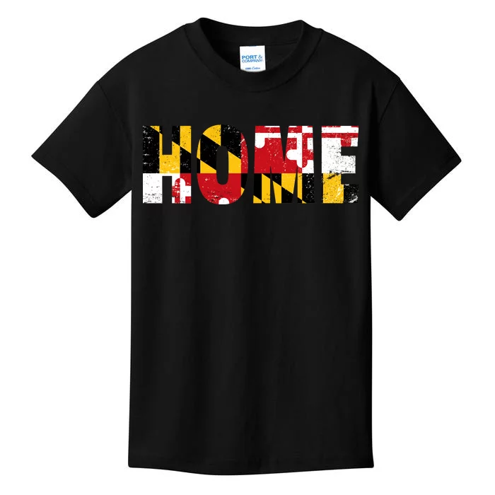 Maryland Is Home Kids T-Shirt