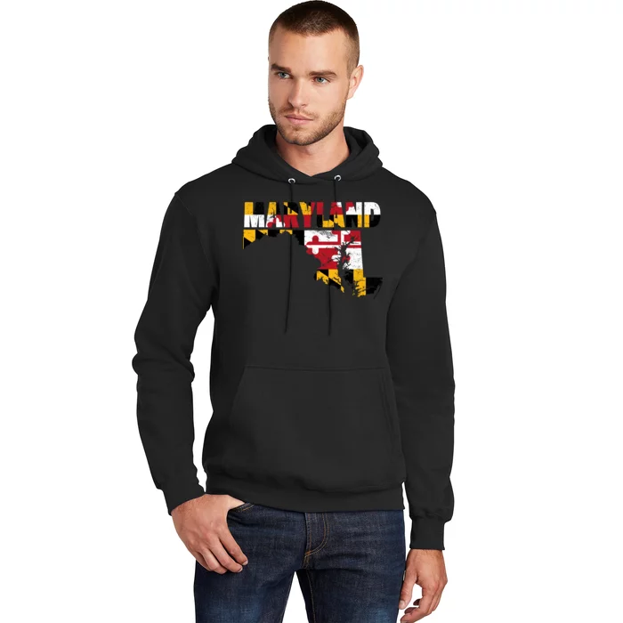 Maryland State Flag Hoodie