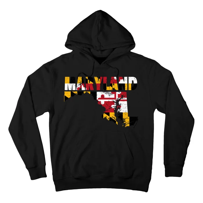 Maryland State Flag Hoodie