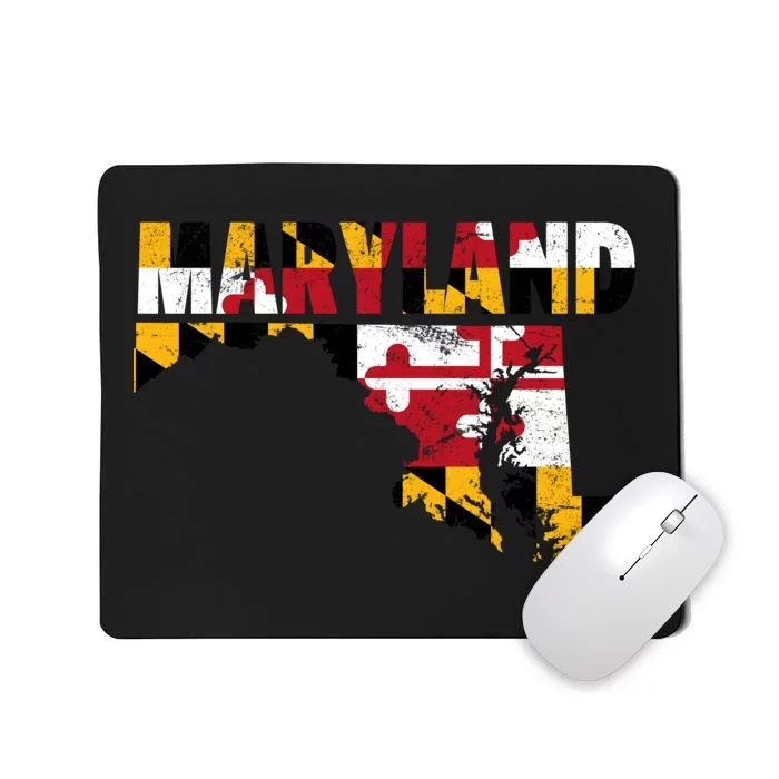 Maryland State Flag Mousepad