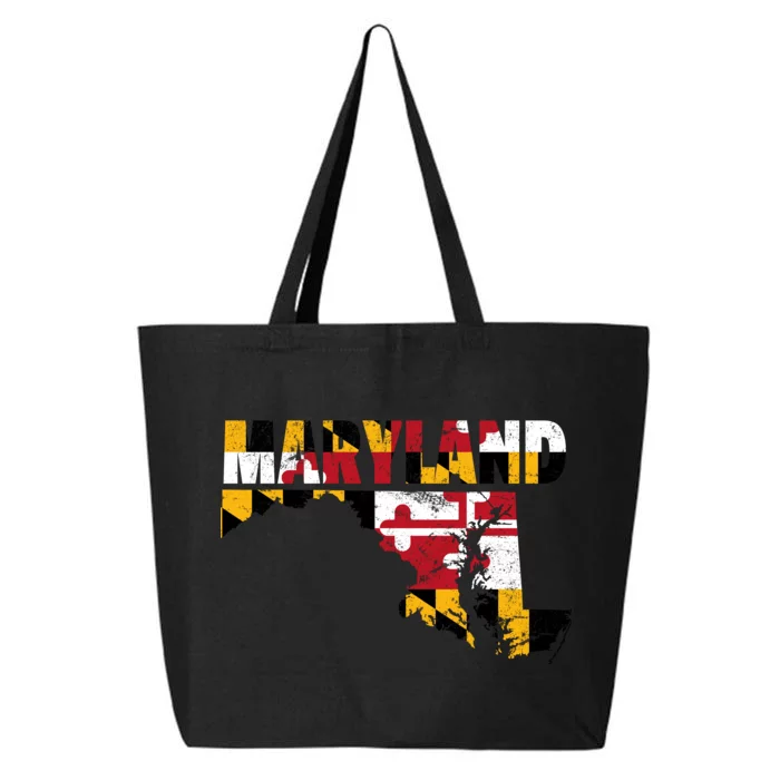 Maryland State Flag 25L Jumbo Tote