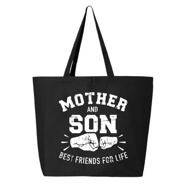 Mother And Son Best Friends For Life Mom Cute Gift 25L Jumbo Tote