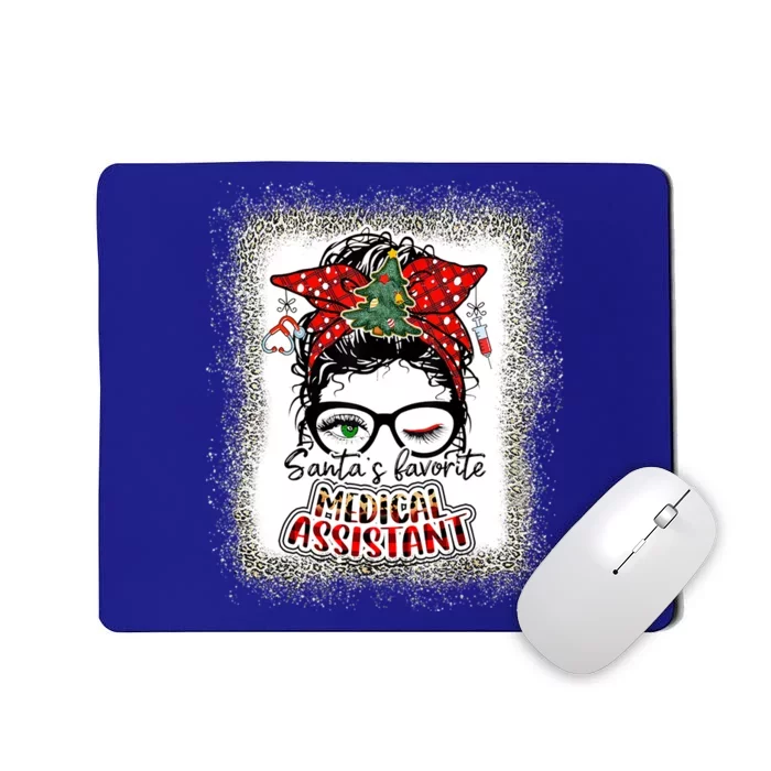 Medical Assistant SantaS Favorite Nurse I Love Being A Elf Great Gift Mousepad