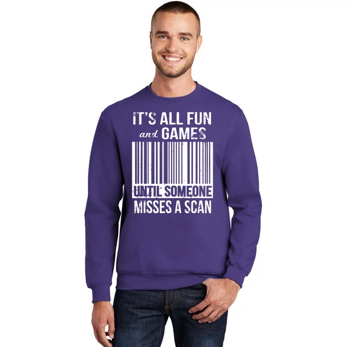 Misses A Scan Postal Worker Sweatshirt