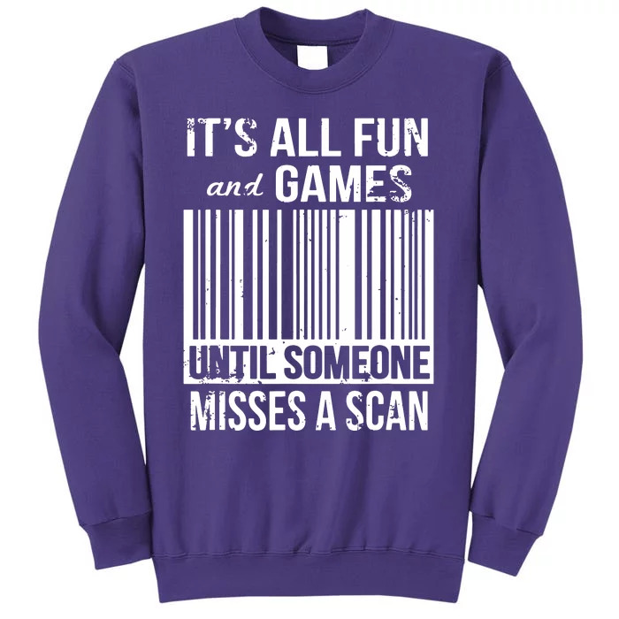 Misses A Scan Postal Worker Sweatshirt