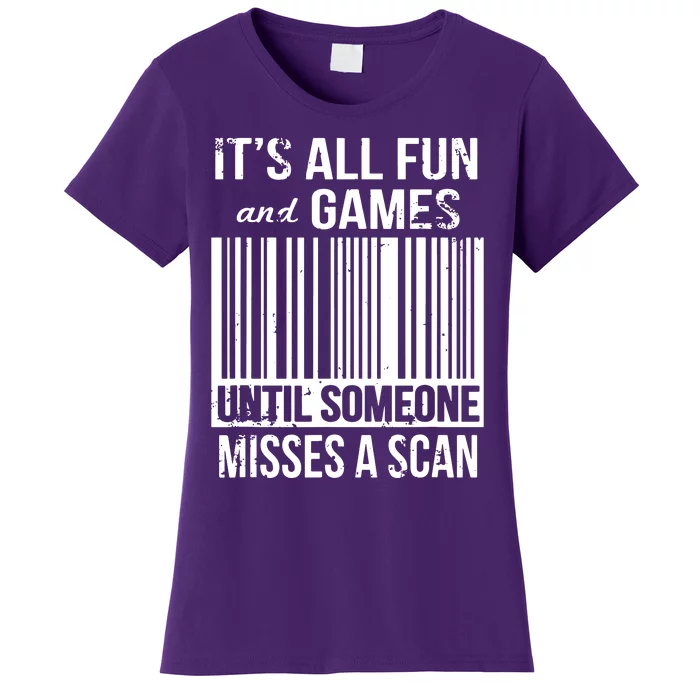 Misses A Scan Postal Worker Women's T-Shirt