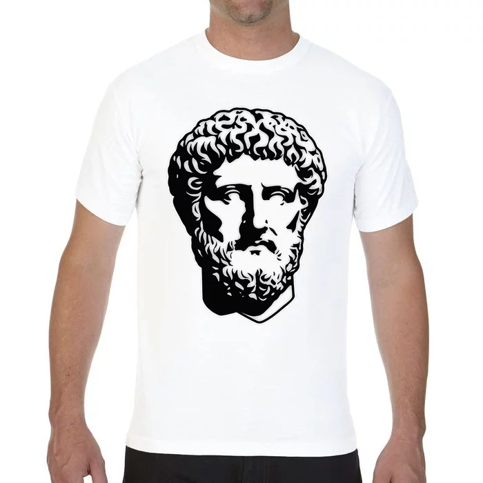 Marcus Aurelius Statue Blackwork Comfort Colors T-Shirt