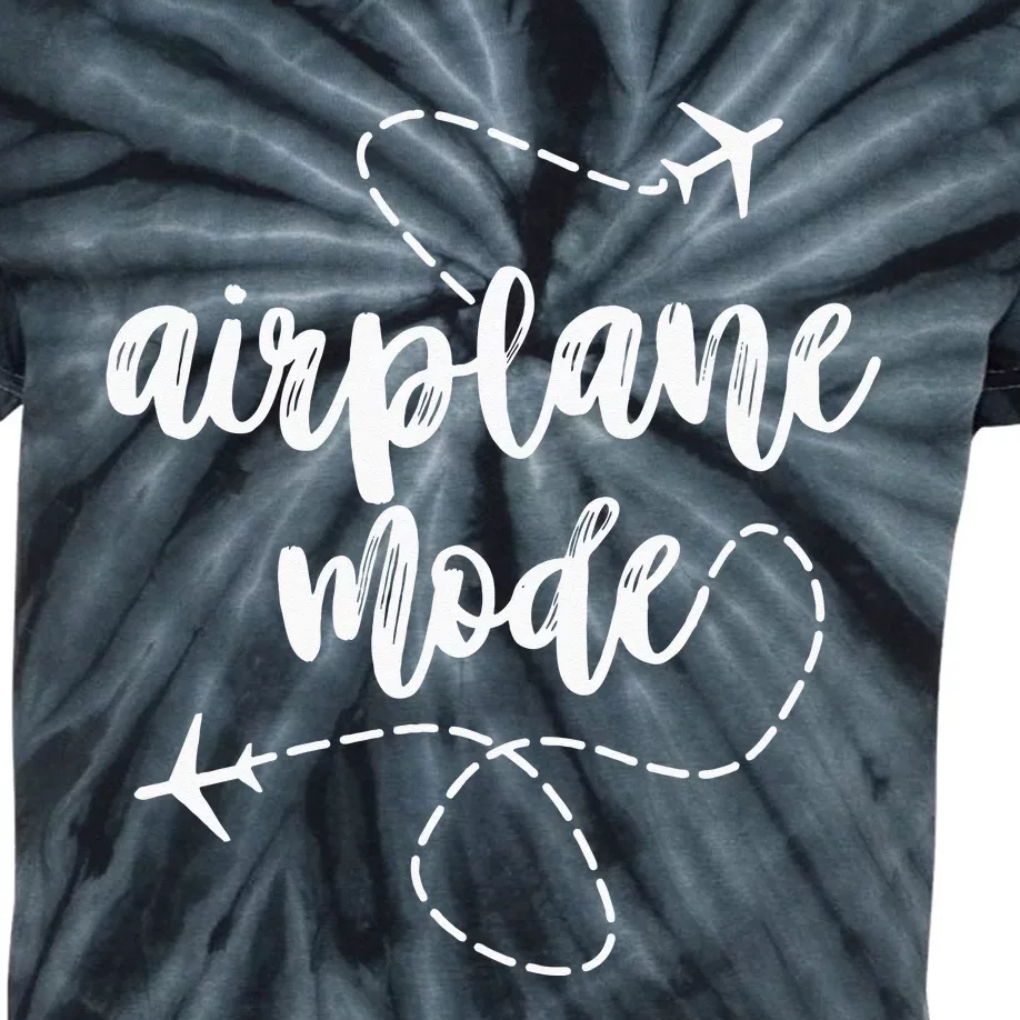 Mode Airplane Summer Vacation Travel Airplane Sweatshirt Kids Tie-Dye T-Shirt