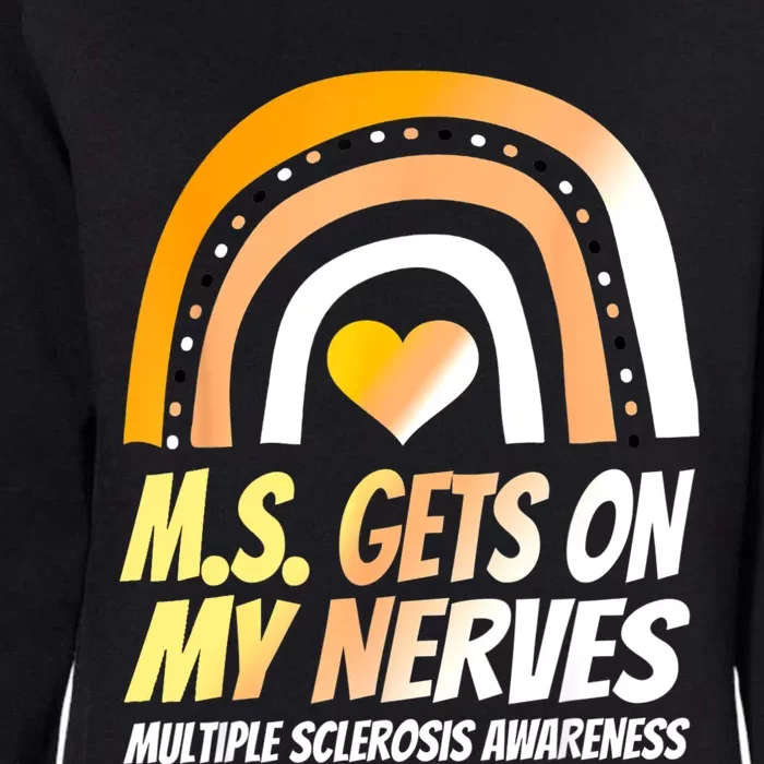 Ms Awareness Shirts Multiplesclerosis Wear Orange Womens California Wash Sweatshirt