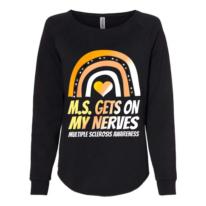 Ms Awareness Shirts Multiplesclerosis Wear Orange Womens California Wash Sweatshirt