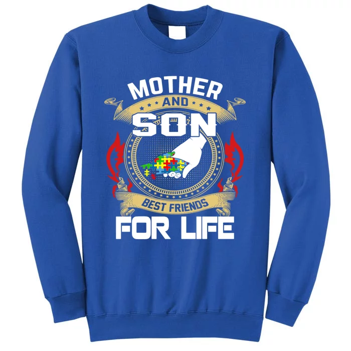 Mother And Son Best Friend For Life Gift Tall Sweatshirt