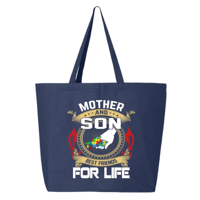 Mother And Son Best Friend For Life Gift 25L Jumbo Tote