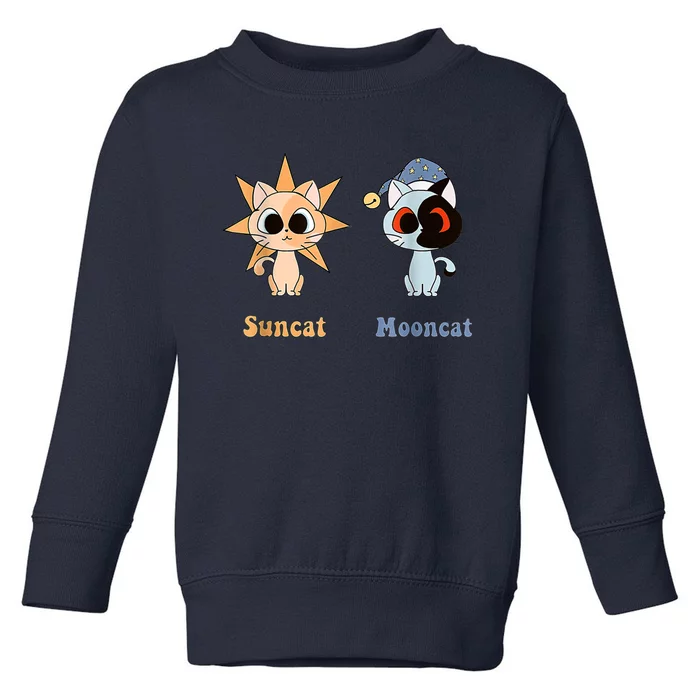 Moondrop And Sundrop As Fnaf Security Breach Cats Toddler Sweatshirt