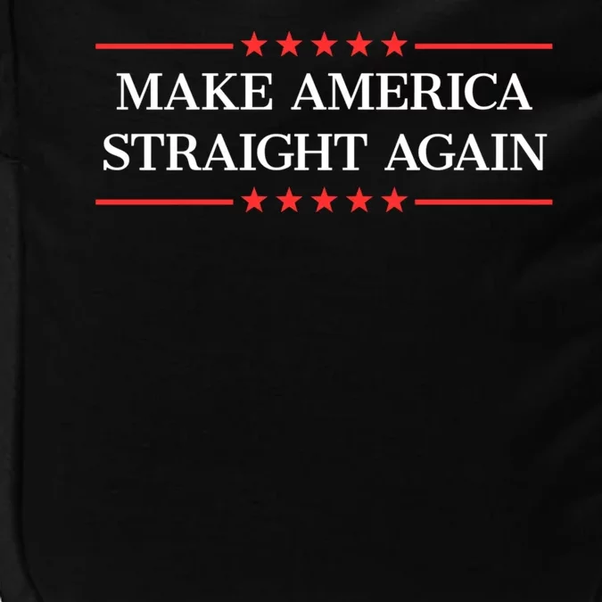 Make America Straight Again Impact Tech Backpack