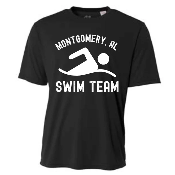 Montgomery Alabama Swim Team Riverfront Boat Brawl Cooling Performance Crew T-Shirt