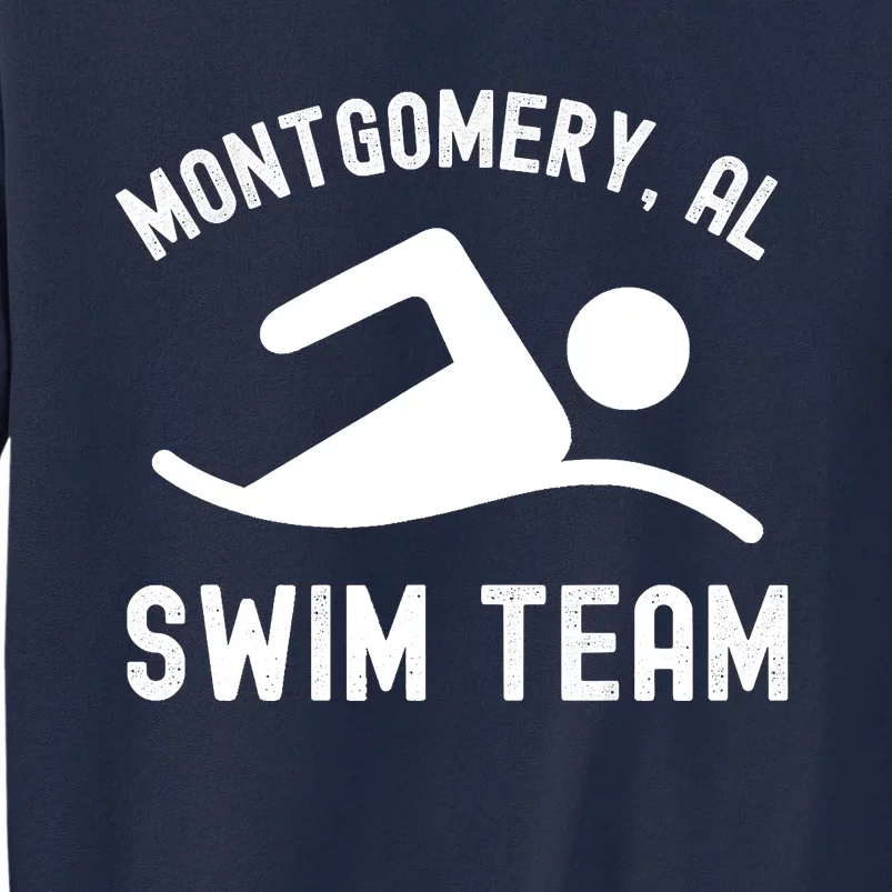 Montgomery Alabama Swim Team Riverfront Boat Brawl Tall Sweatshirt