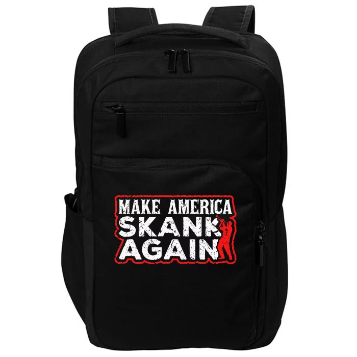 Make America Skank Again Cool Horn Brass Ska Music Impact Tech Backpack