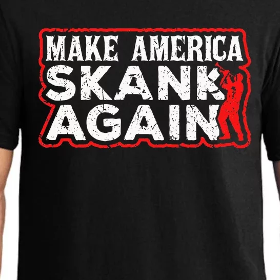 Make America Skank Again Cool Horn Brass Ska Music Pajama Set