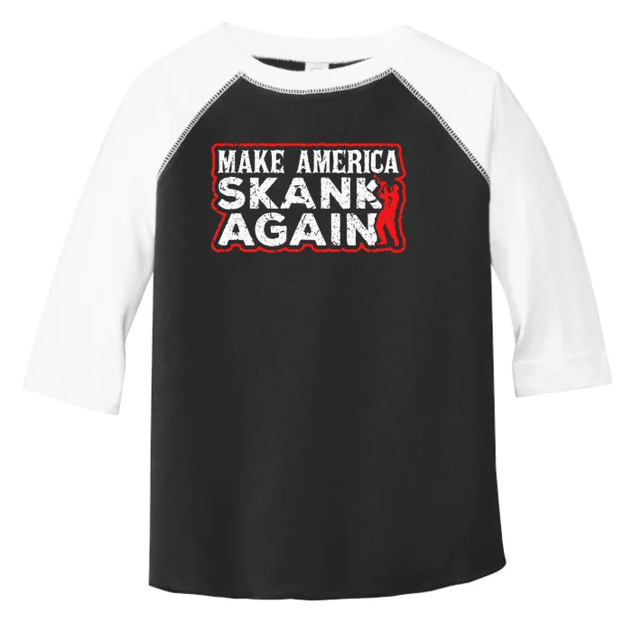 Make America Skank Again Cool Horn Brass Ska Music Toddler Fine Jersey T-Shirt