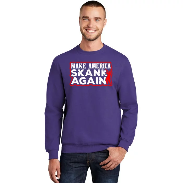 Make America Skank Again Cool Horn Brass Ska Music Sweatshirt