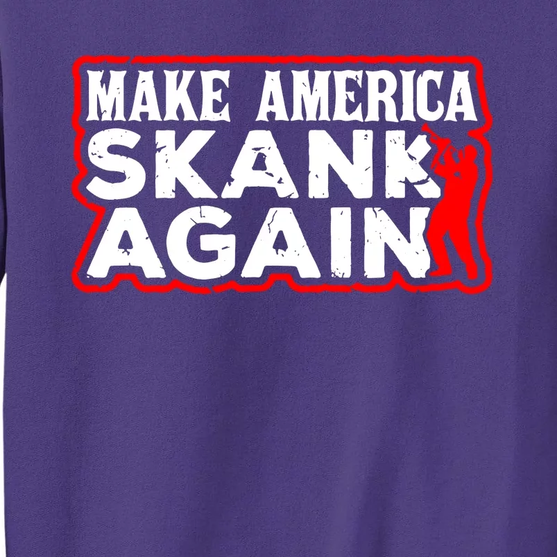 Make America Skank Again Cool Horn Brass Ska Music Sweatshirt