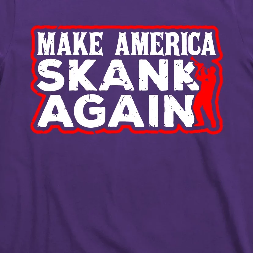 Make America Skank Again Cool Horn Brass Ska Music T-Shirt