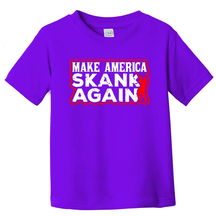 Make America Skank Again Cool Horn Brass Ska Music Toddler T-Shirt