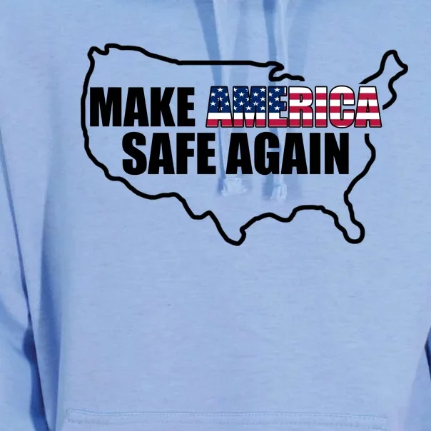 Make America Safe Again Flag Unisex Surf Hoodie