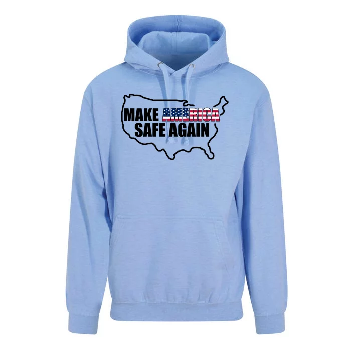 Make America Safe Again Flag Unisex Surf Hoodie